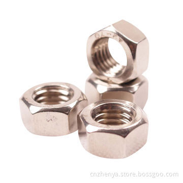 High-quality hex nut DIN934 from China supplier, M5 to M24